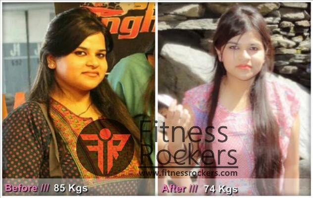 Weight Loss Transformation Story-Ruchika Chaudhary